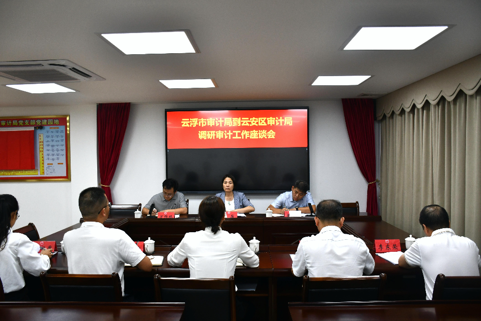 2025年8月28日，李菊同志到云安区调研县级党委审计委员会及其办公室运行情况.JPG